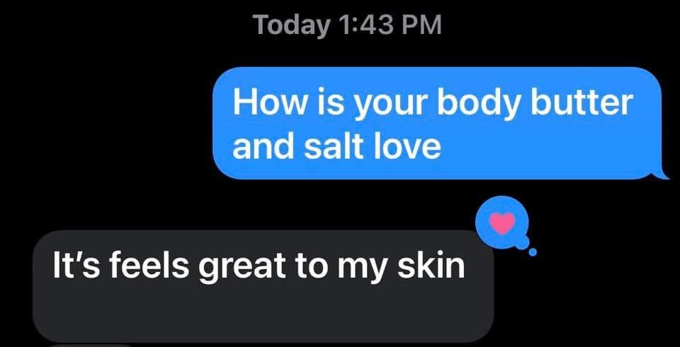 Feels great to my skin.