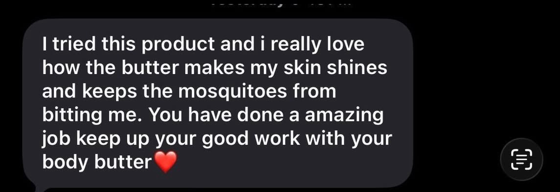 Real customer message