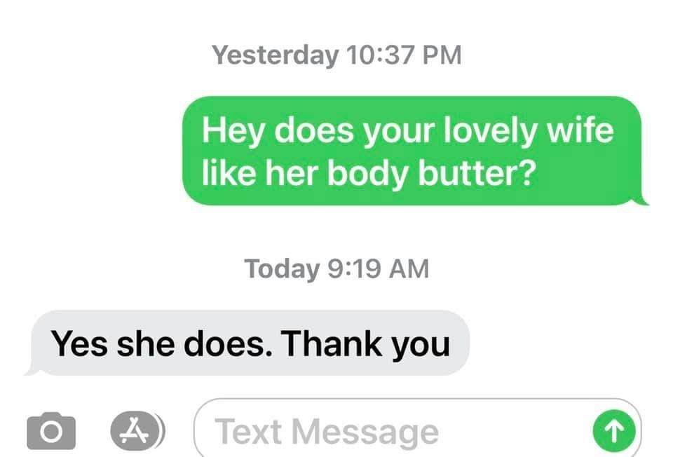 Yes she does, a gift-giver checks back in.